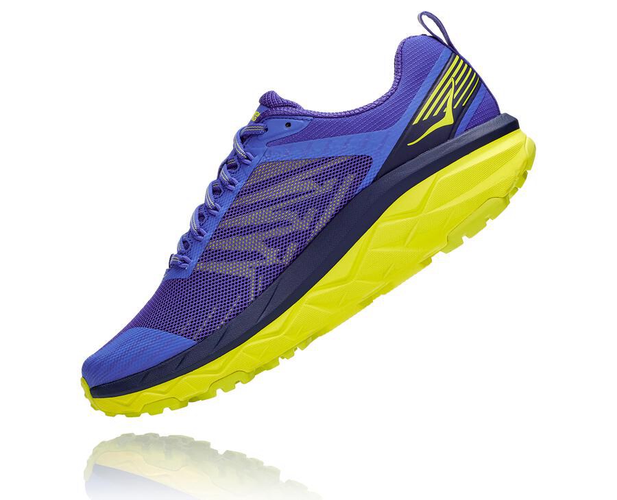 Hoka One One トレイルシューズ メンズ 青/緑 - チャレンジャー ATR 5 - KV8051479